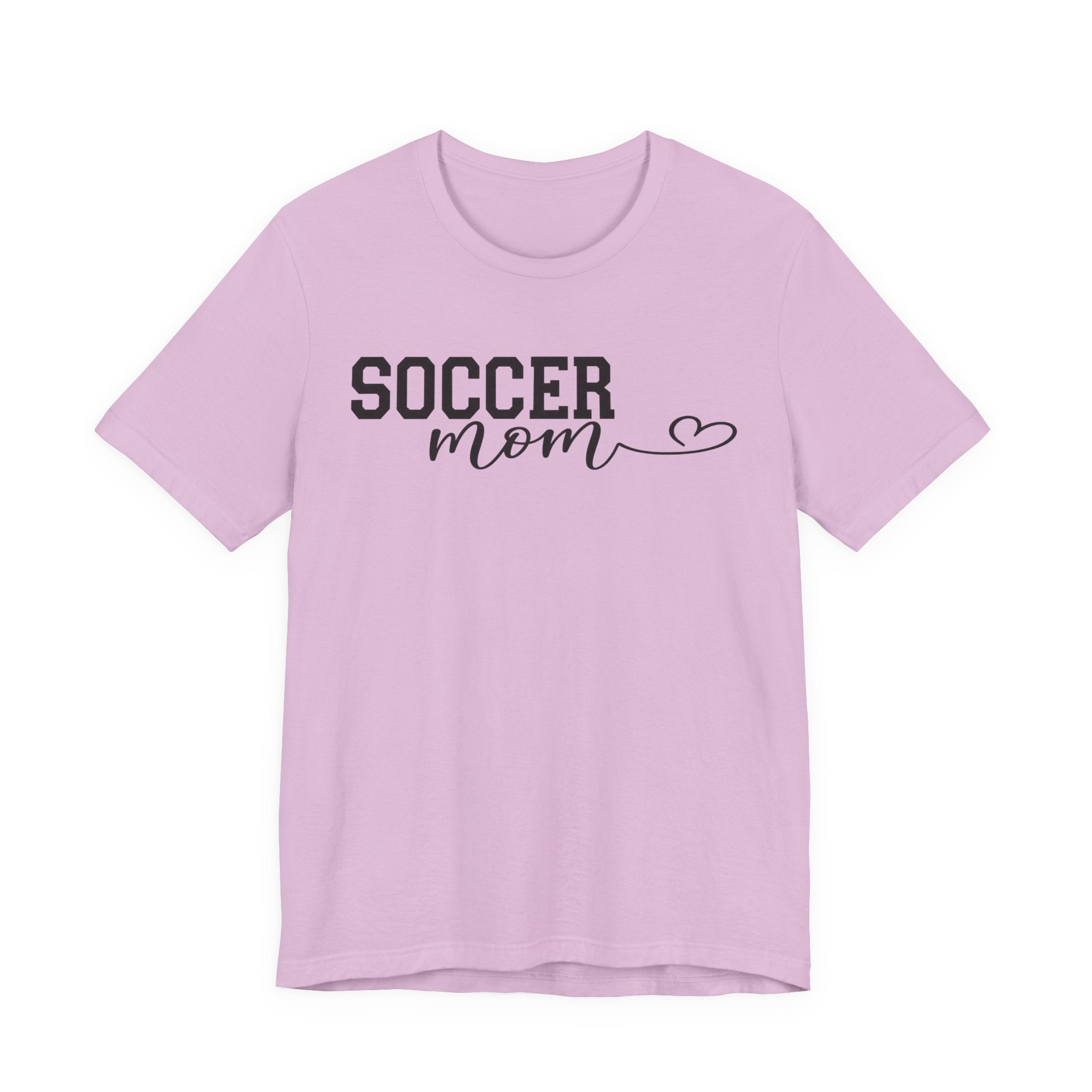 Soccer Mom Tee — Personalized Back Number & Name Soccer Shirt