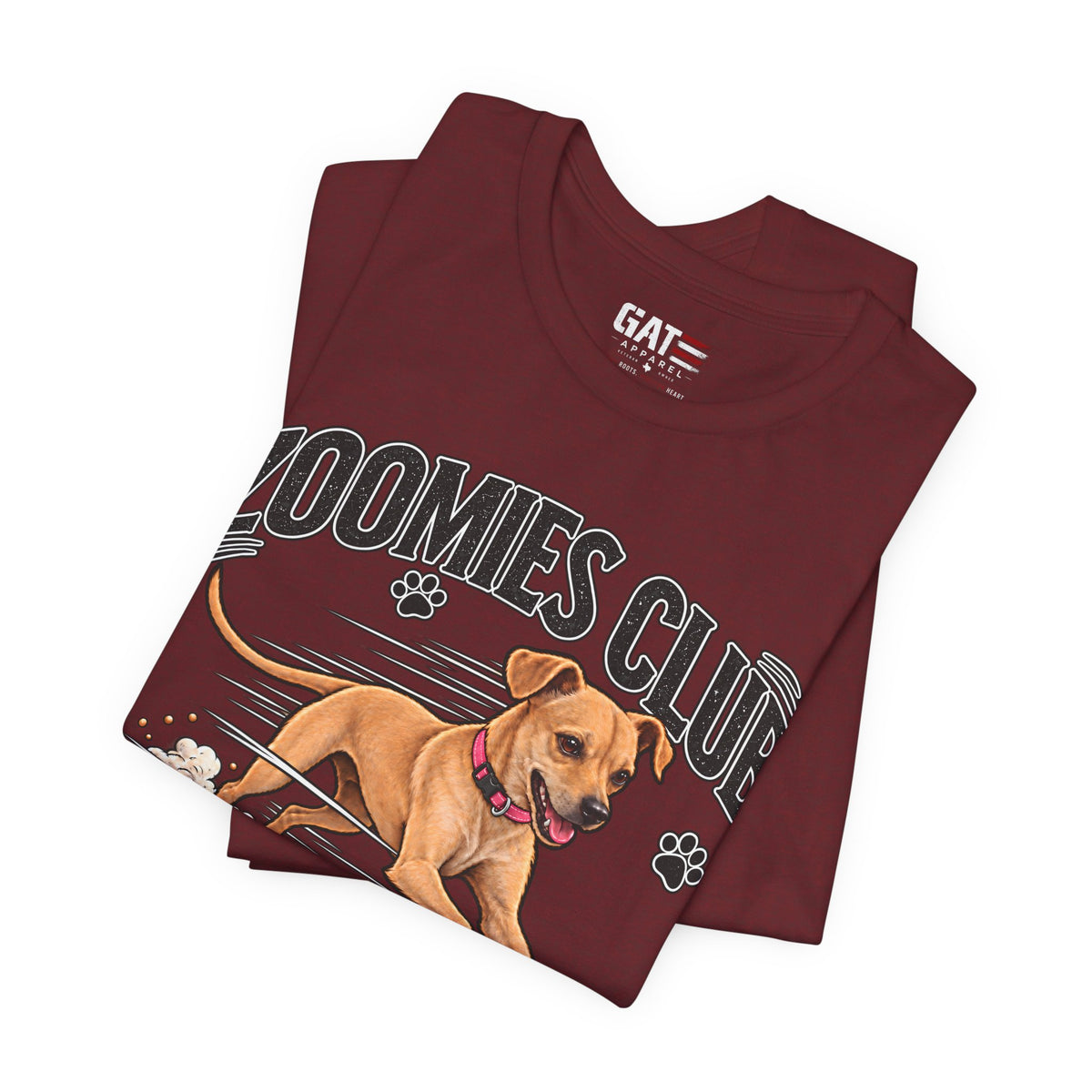 Personalized Zoomies Club Dog Shirt | Custom Pet Tee