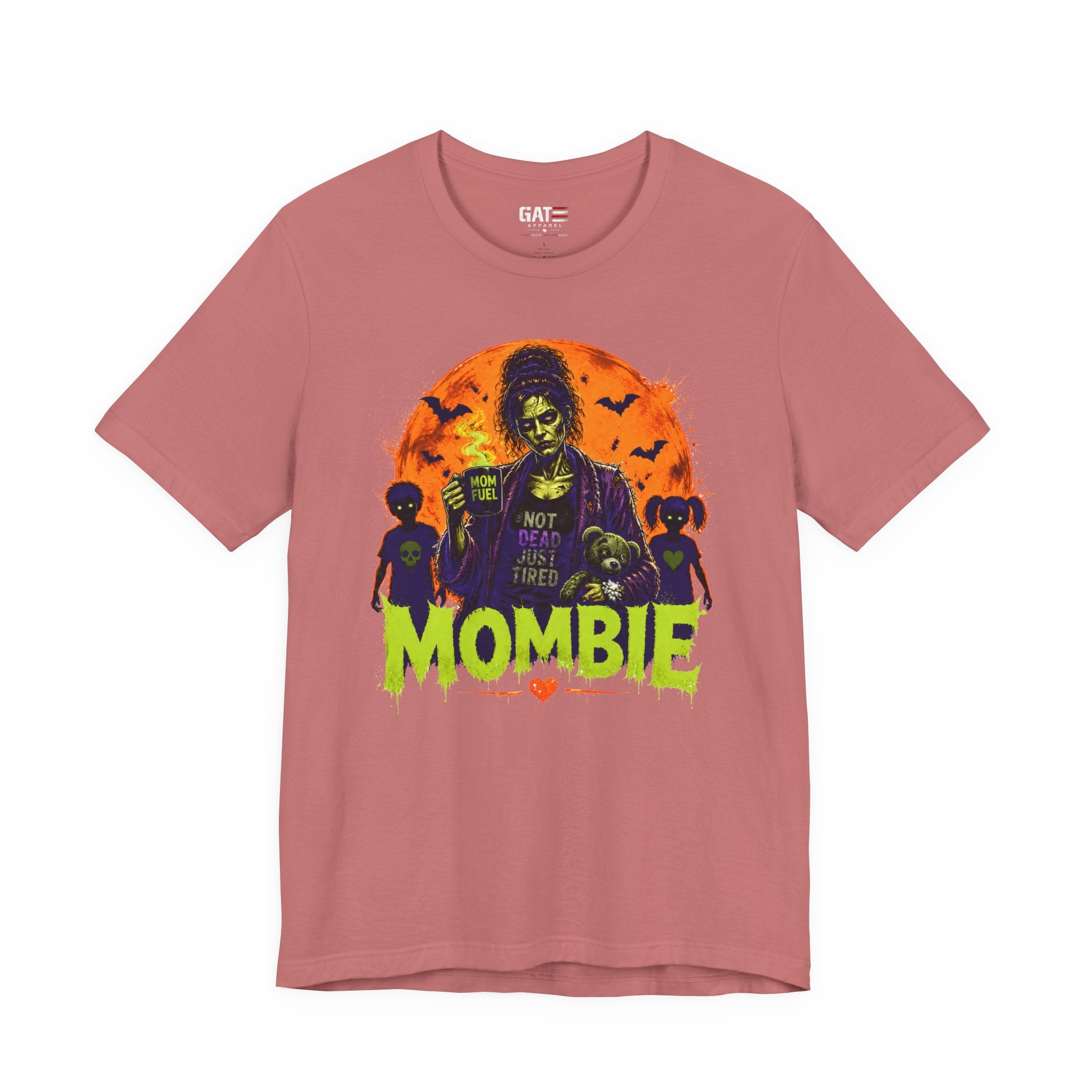 Mombie Halloween T-Shirt — 'Not Dead Just Tired' Mom Zombie Tee