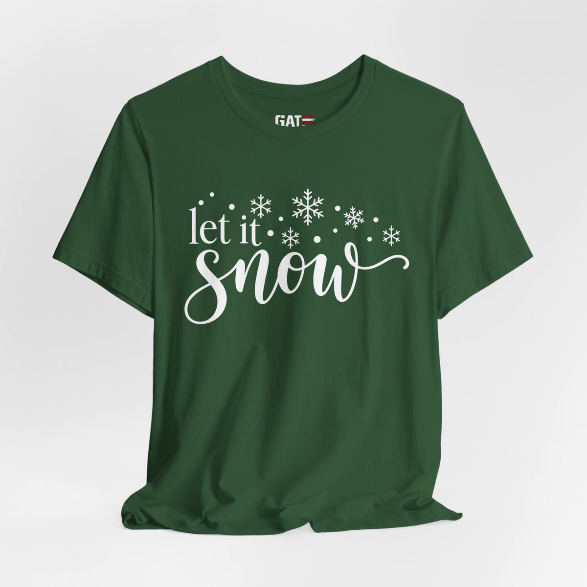 Let It Snow Winter Shirt - product mockup view 33