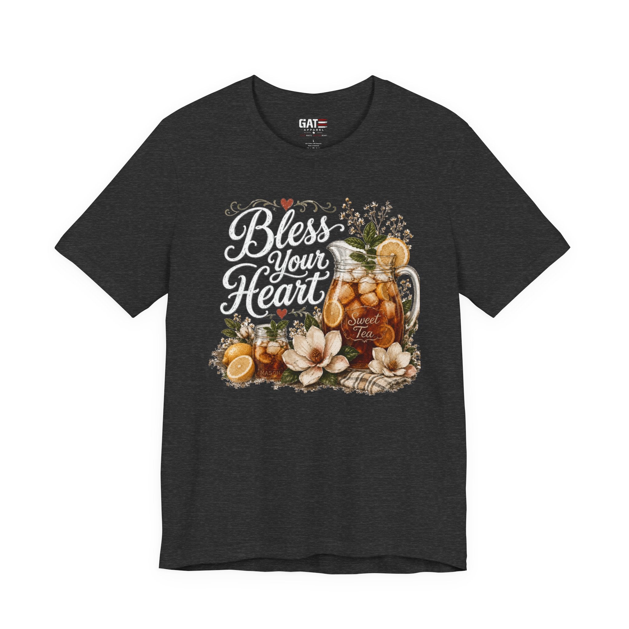 Funny Southern Shirt, Bless Your Heart Tee, Southern Humor Graphic Tee, Magnolia Floral Shirt, Country Girl Gift, Farmhouse Style Tee