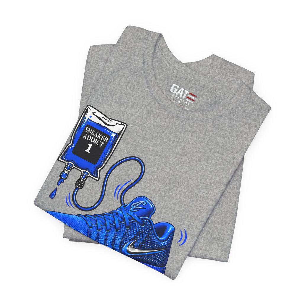 Caitlin Clark Caitlin 1s Addict Blue Sneaker Shirt