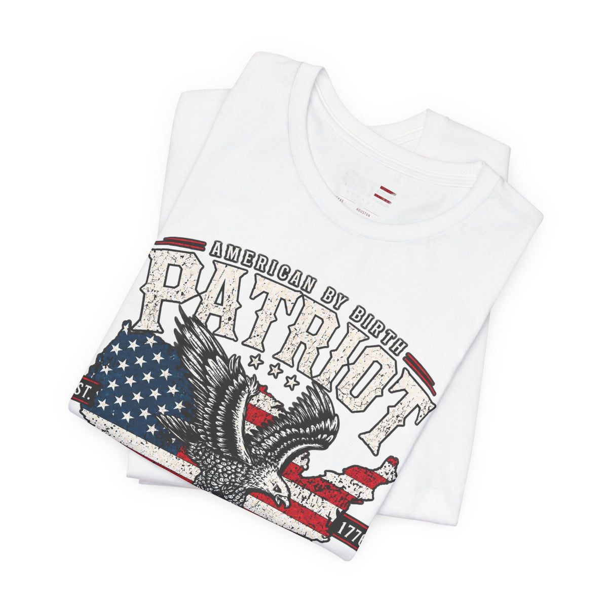 Patriot by Choice Shirt | American Flag Eagle Tee