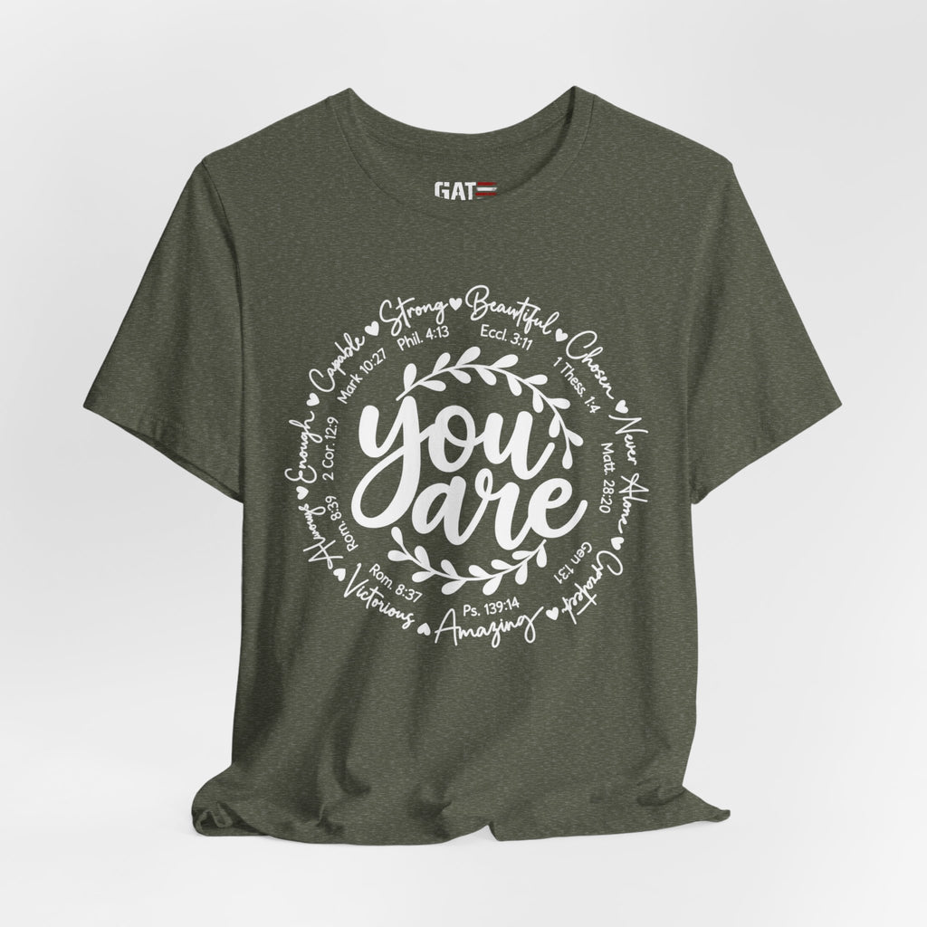 You Are Inspirational Tee — Positive Affirmation Graphic T-Shirt