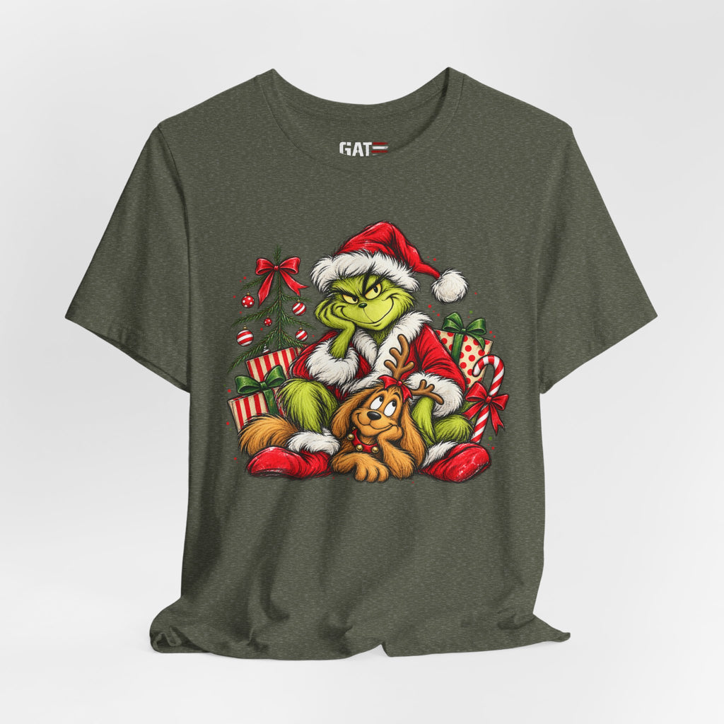 Grinch Christmas Graphic T-Shirt - product mockup view 31