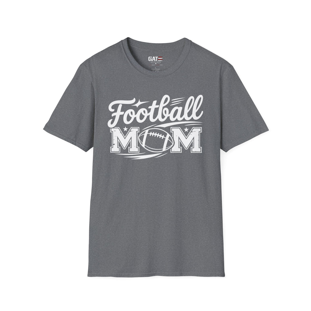 Personalized Football Mom Shirt | Name & Number Tee Style 7