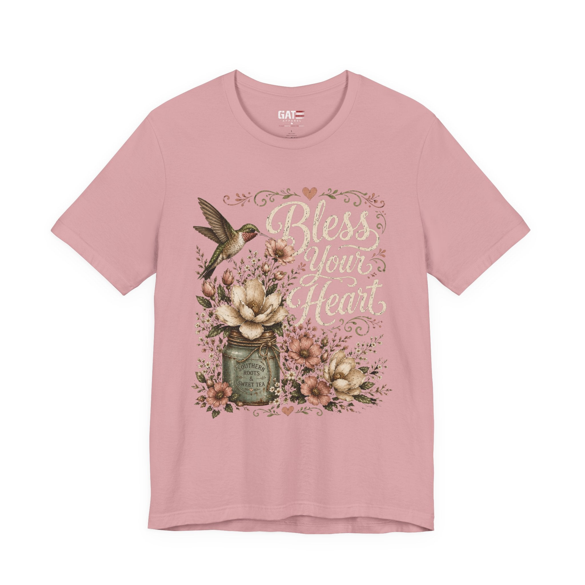 Funny Southern Shirt, Bless Your Heart Tee, Southern Humor Graphic Tee, Magnolia Floral Shirt, Country Girl Gift, Farmhouse Style Tee
