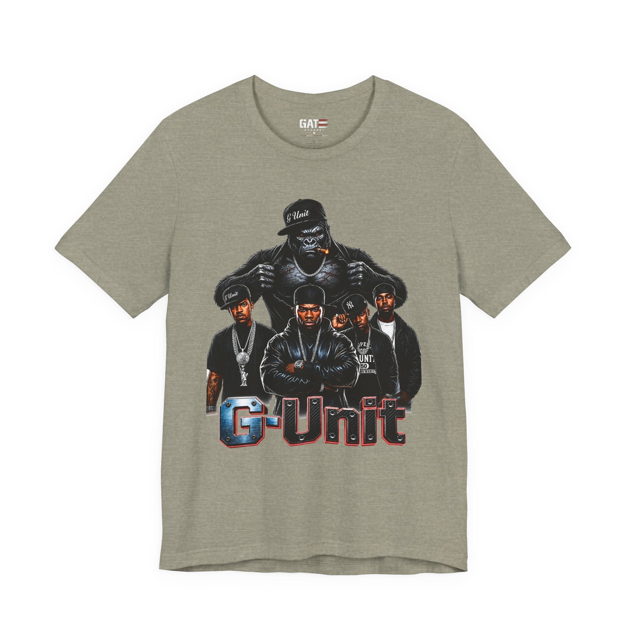G-Unit Retro Rap Group Tee — Vintage Hip-Hop Graphic T-Shirt