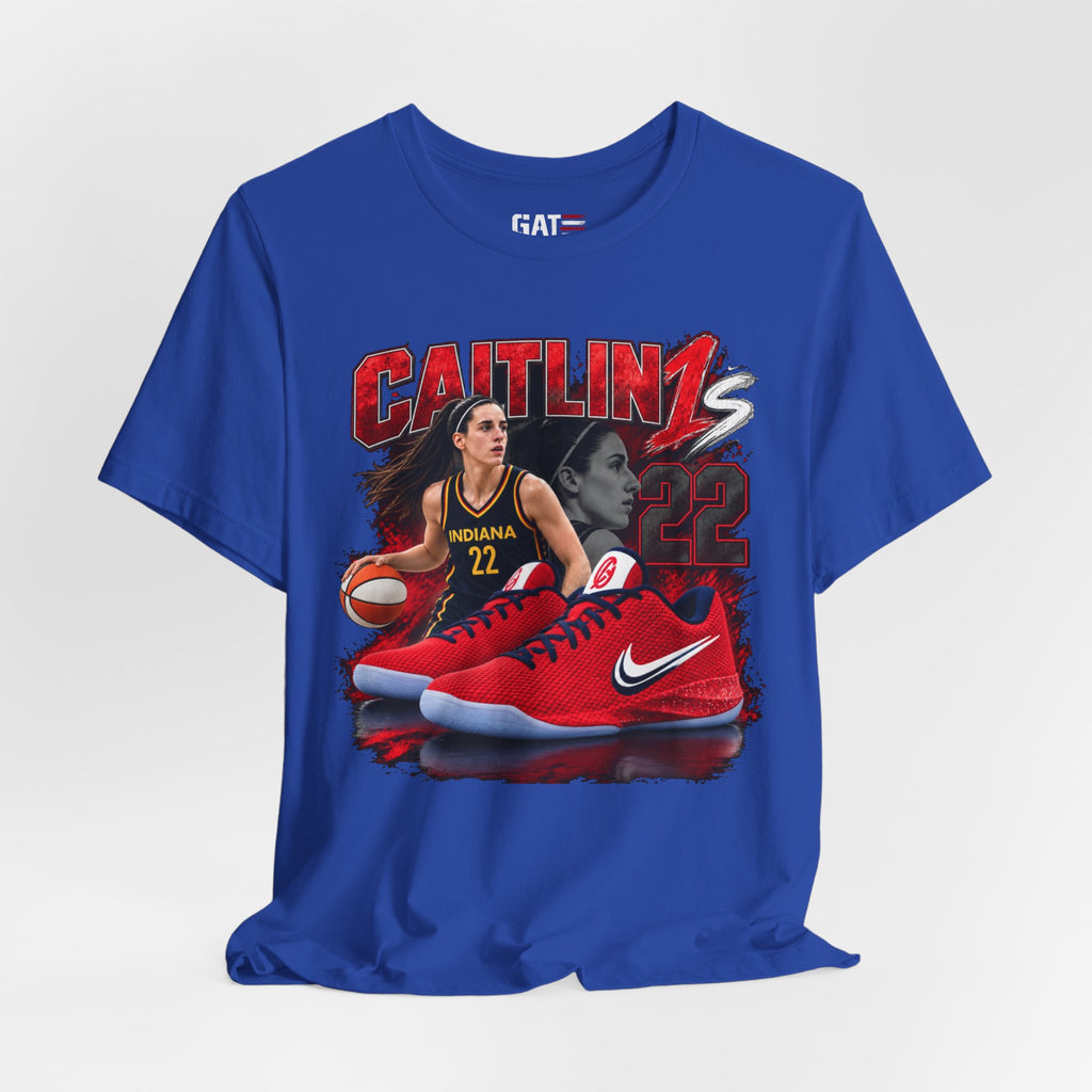 Caitlin Clark Caitlin 1s USA Reds Sneaker Shirt