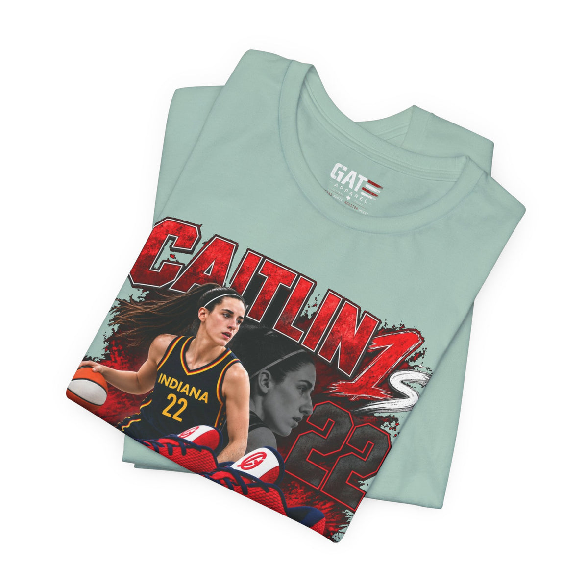 Caitlin Clark Caitlin 1s USA Reds Sneaker Shirt