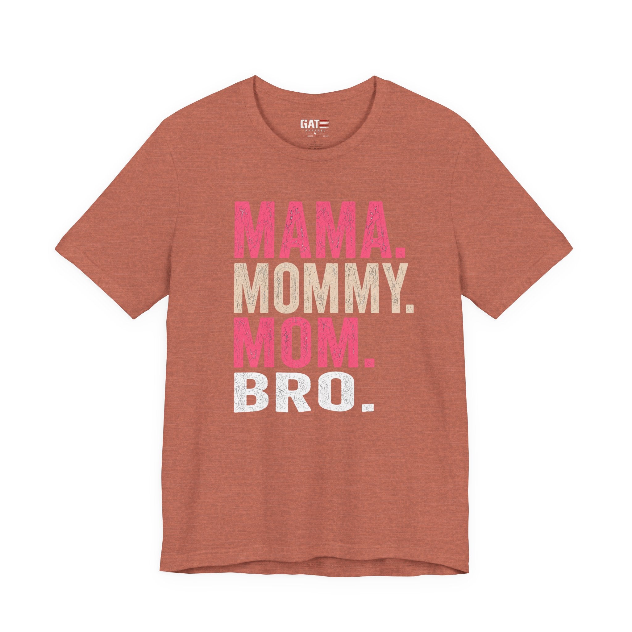 Mama Mommy Mom Bro Shirt, Funny Mom Life Tee, Trendy Mother Graphic T Shirt, Gen Alpha Mom Gift, Cute Mother's Day Shirt