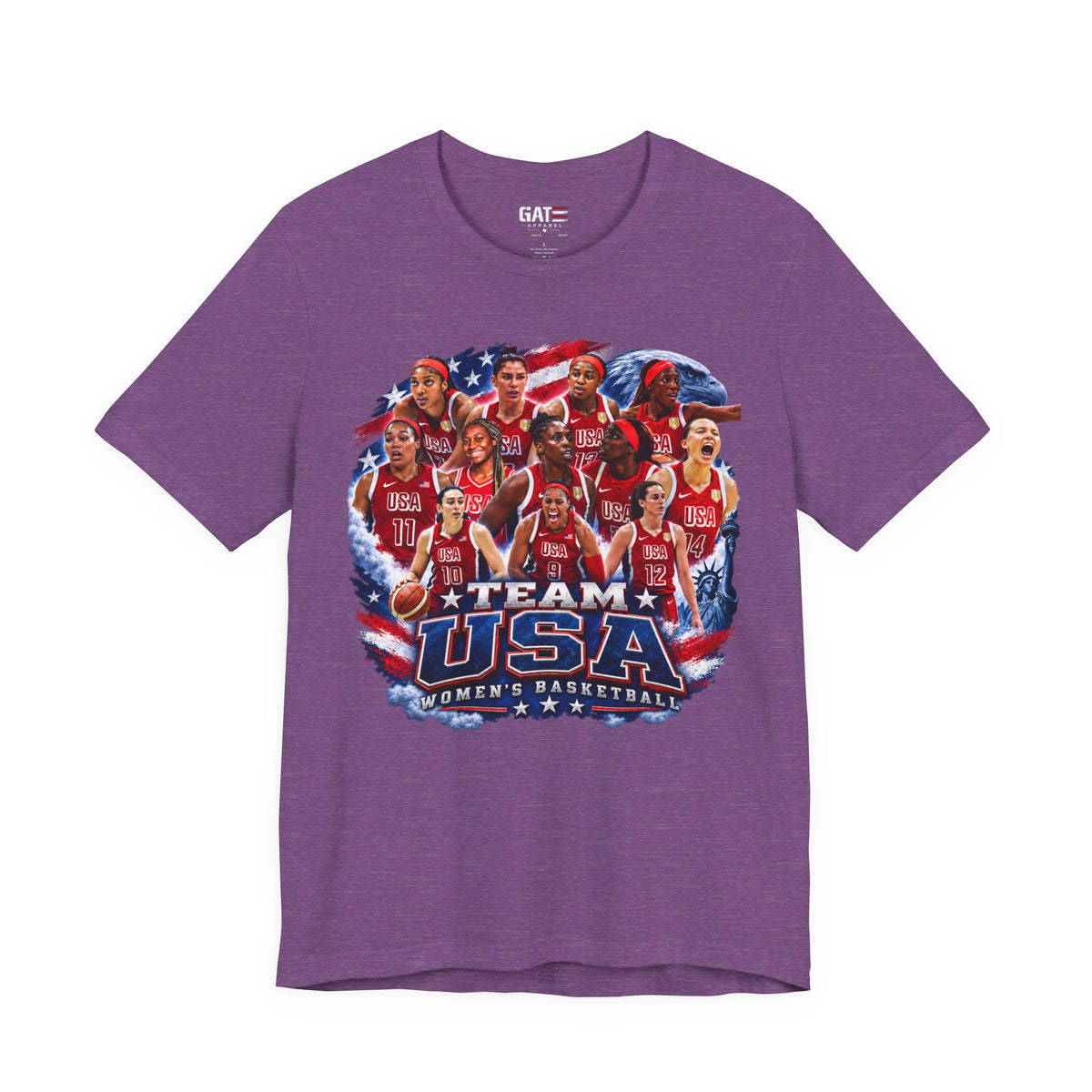 Team USA Women's Basketball Shirt | FIBA Tee 2026 Design 3