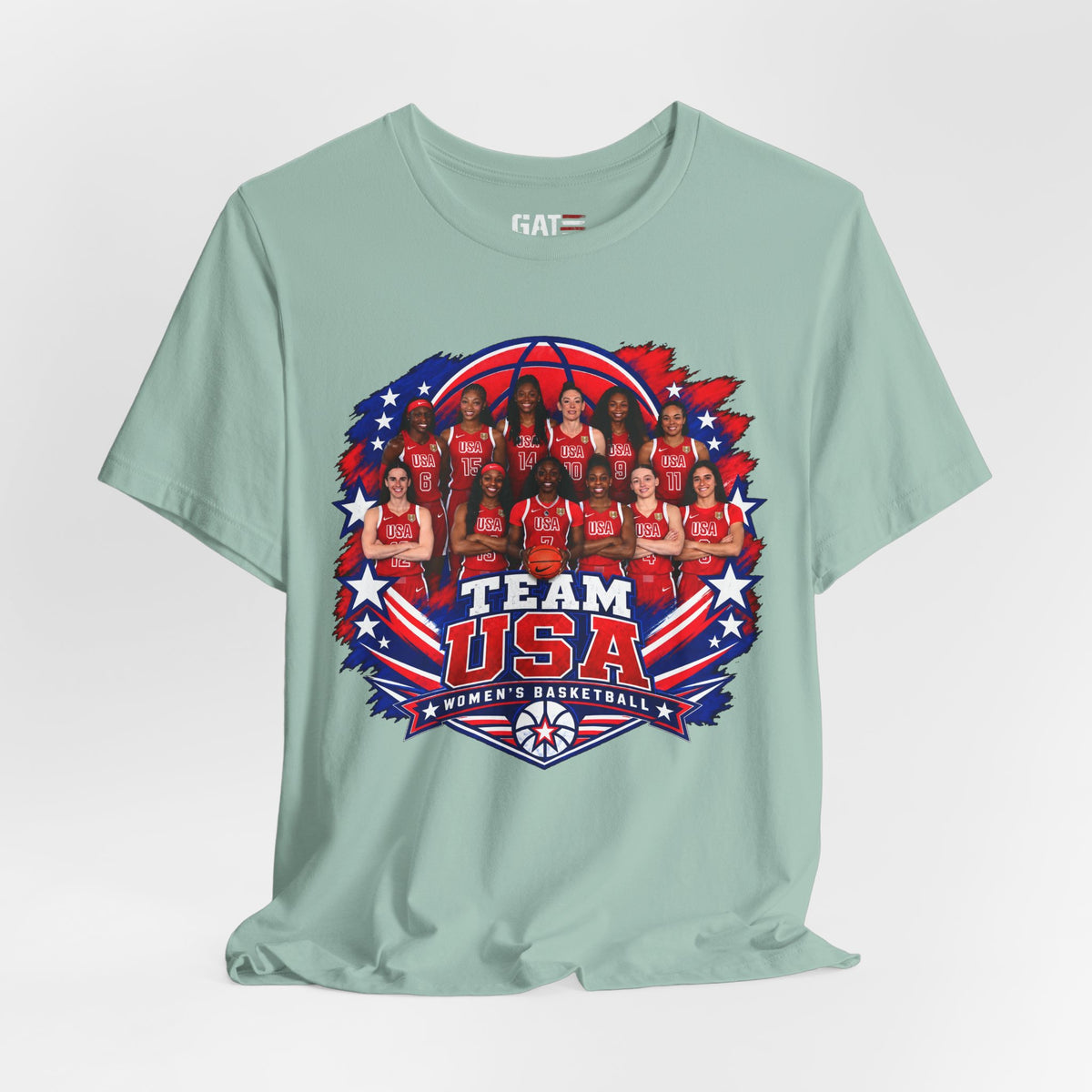 Team USA Women's Basketball Shirt | FIBA Tee 2026 Design 2