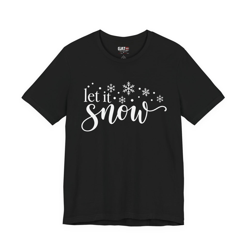 Let It Snow Winter Shirt - product mockup view 3