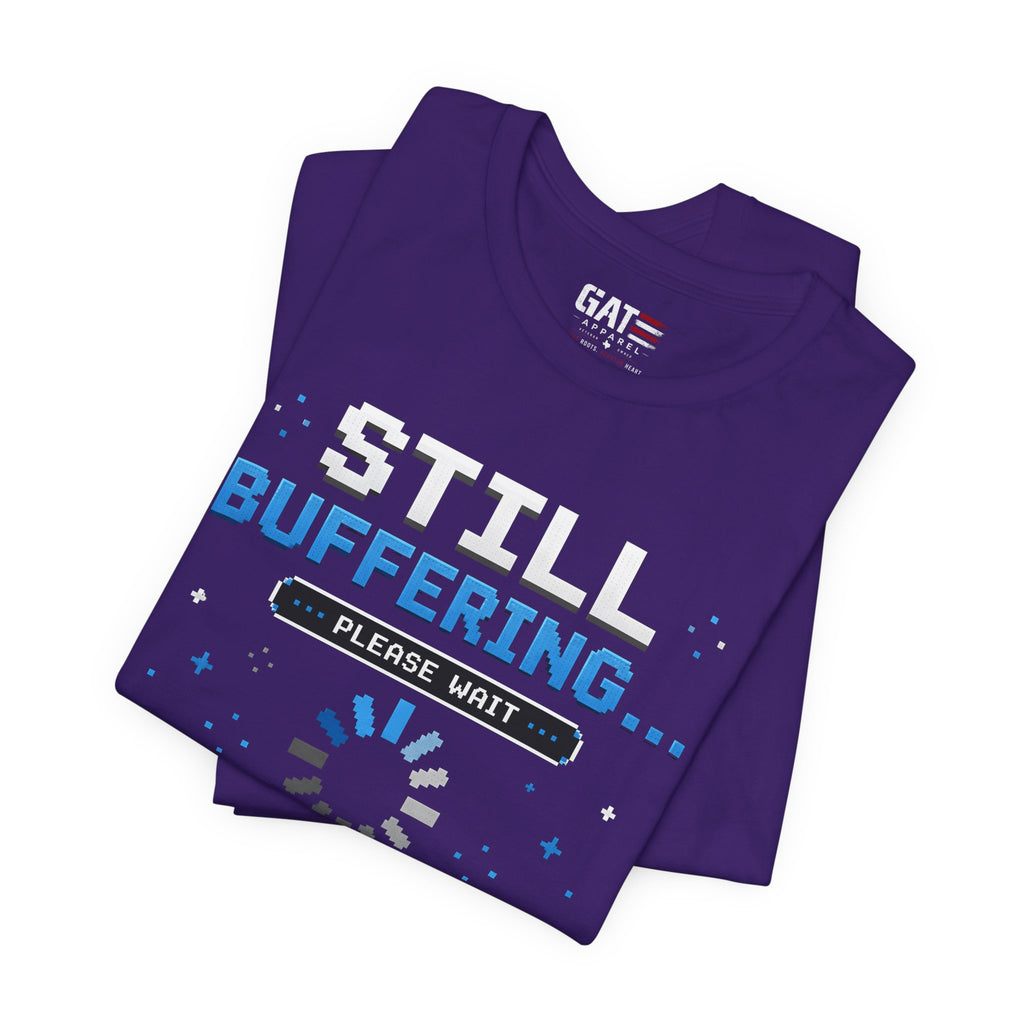 Funny Gamer Shirt, Buffering Shirt, Retro Gaming Tee, Gamer Gift, Video Game Shirt, Loading Screen Humor, Nerd T Shirt