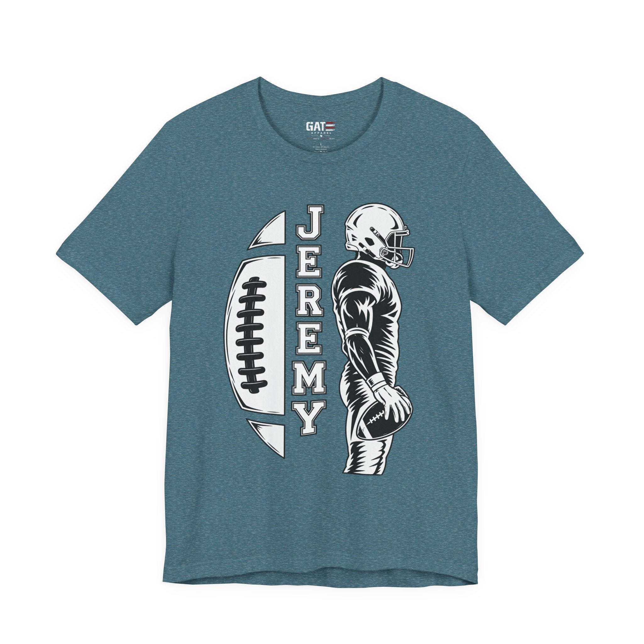 Football Mom Personalized Shirt Custom Player Name Number Game Day Tee