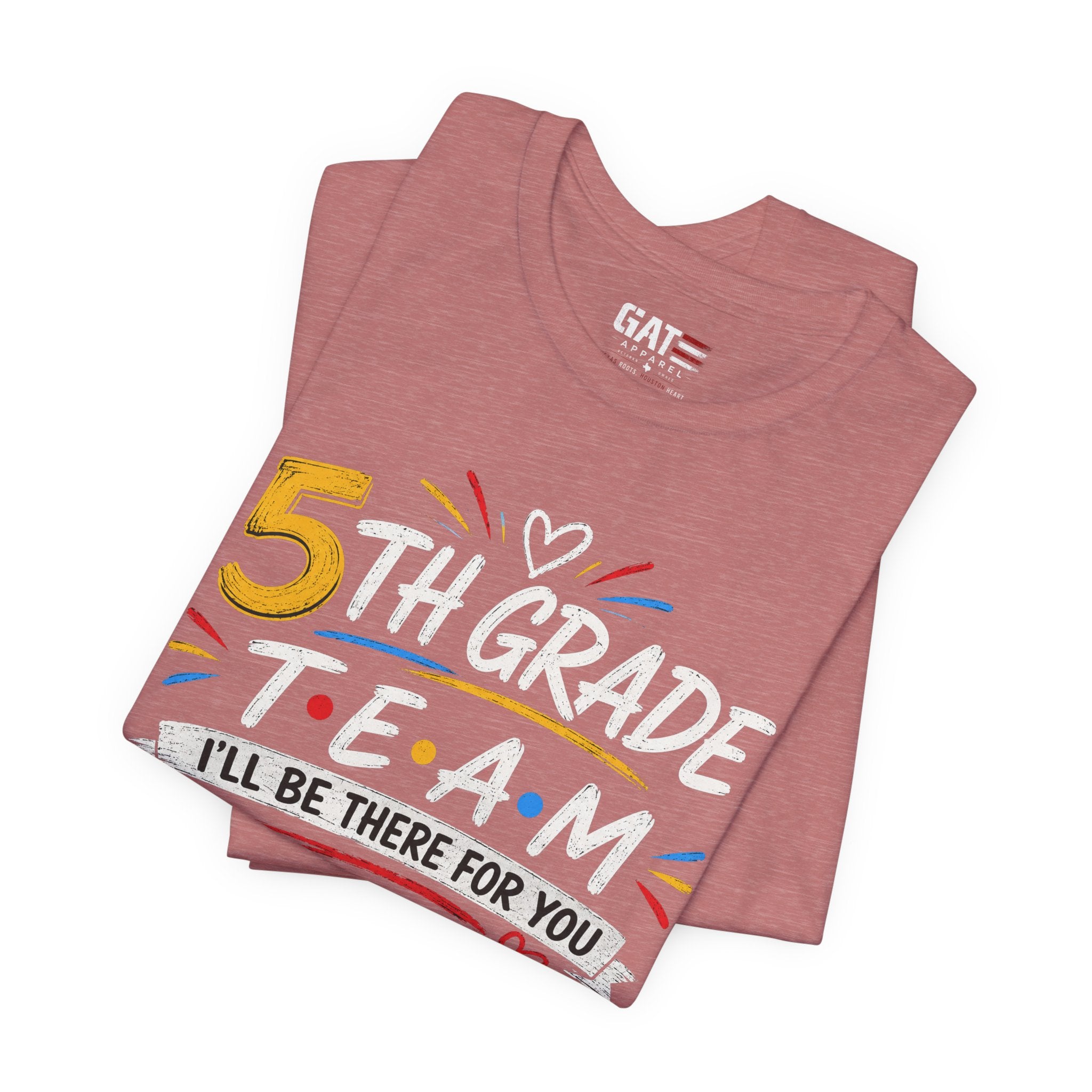 5th Grade Team Tee, Teacher Squad Shirt, Color Dot Inspired Teacher Shirt, Grade Level Team Gift, School Staff Apparel, Friends Theme