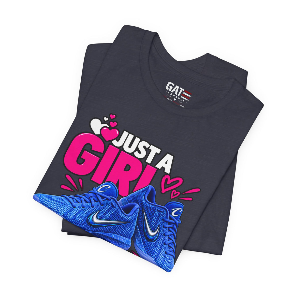 Caitlin Clark Caitlin 1s Just a Girl Sneaker Shirt | Style 1