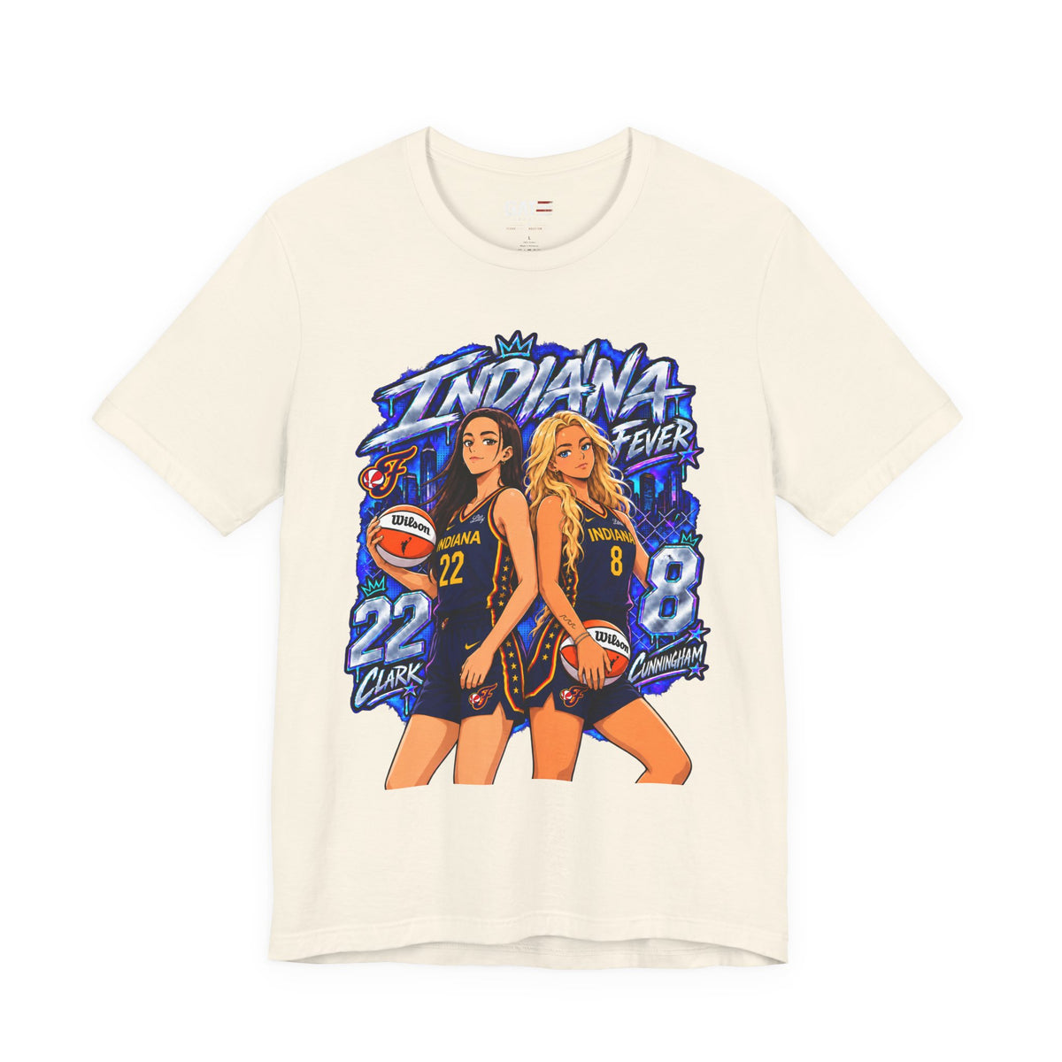 Caitlin Clark & Sophie Cunningham Anime Shirt | Style 2