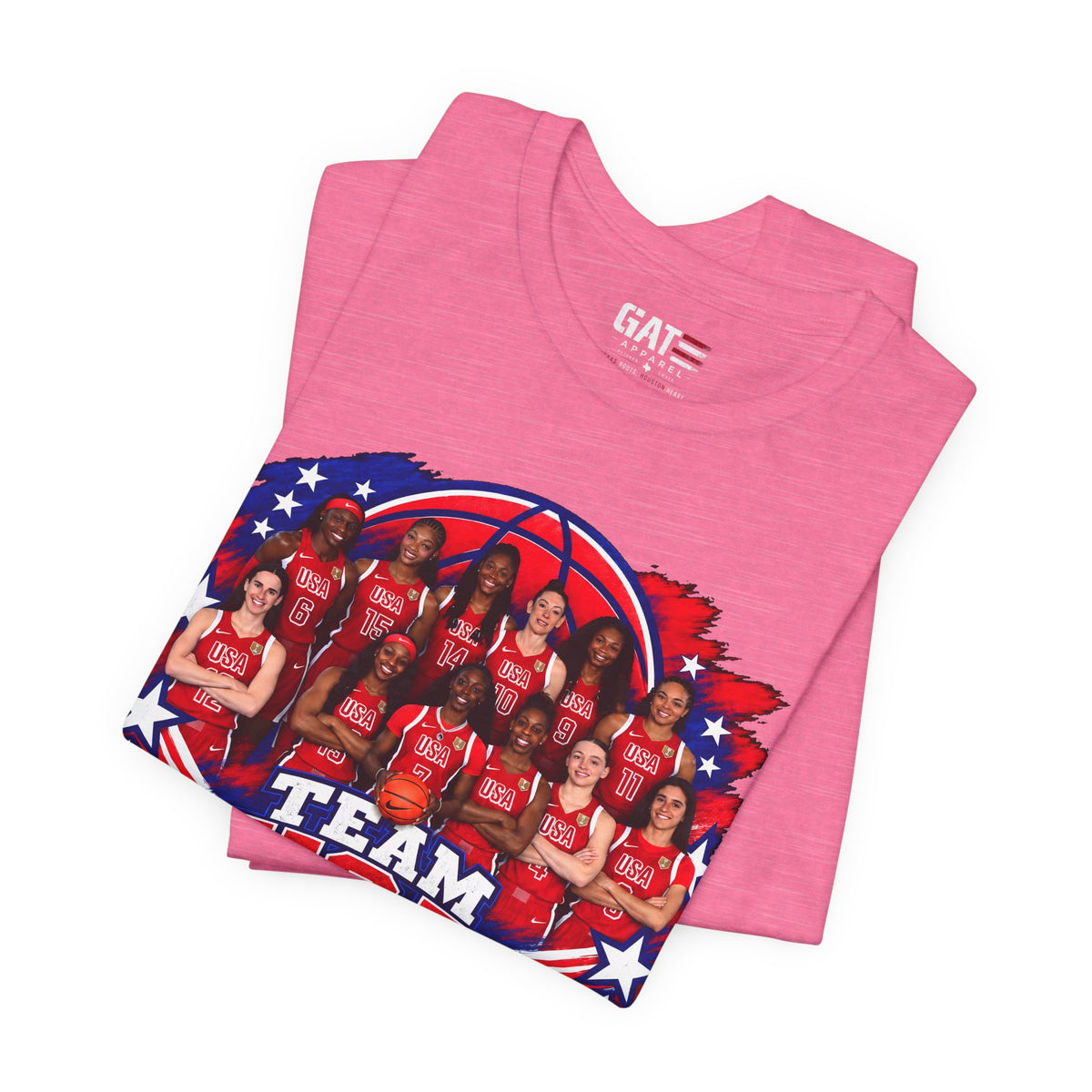 Team USA Women's Basketball Shirt | FIBA Tee 2026 Design 2