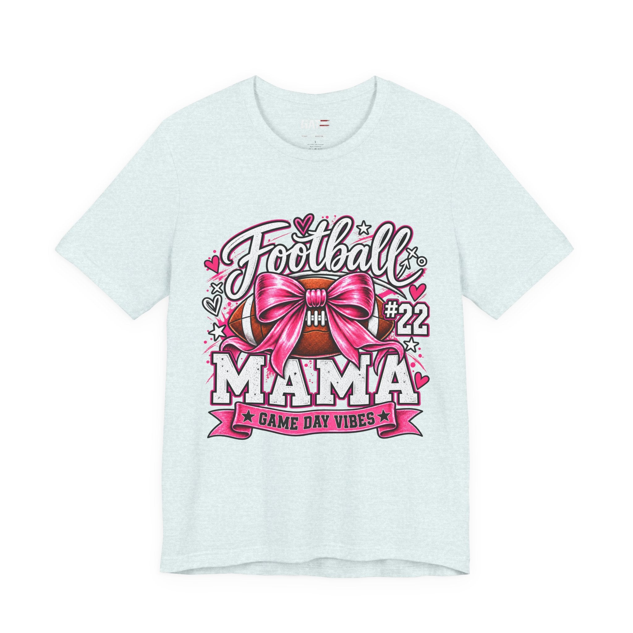 Football Mom Personalized Shirt Custom Player Name Number Player Game Day Tee
