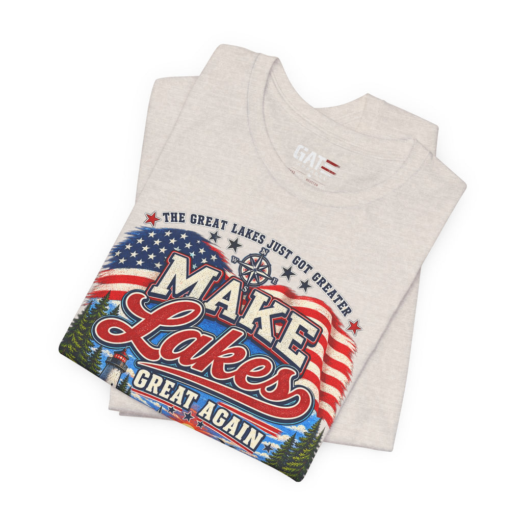 Make Lakes Great Again Shirt | Lake America Patriotic Tee