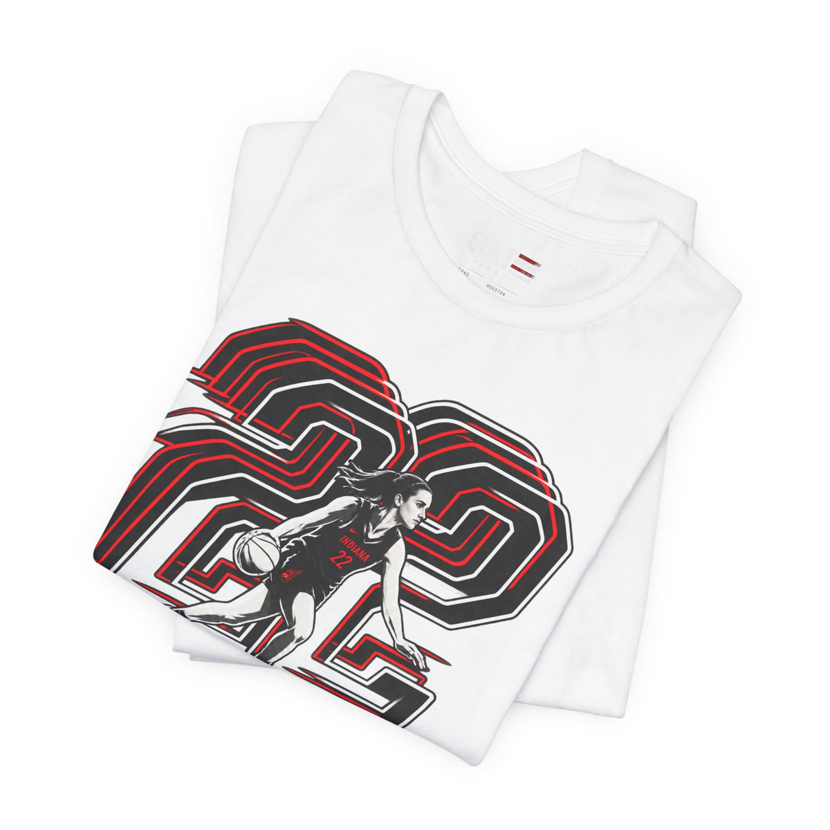 Caitlin Clark #22 Basketball Shirt | Indiana Fever WNBA Tee