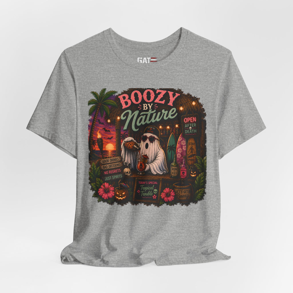 Summerween Shirt, Spooky Beach Shirt, Ghost Beach Tee, Halloween Beach Shirt, Coastal Halloween Tee, Tropical Ghost Shirt