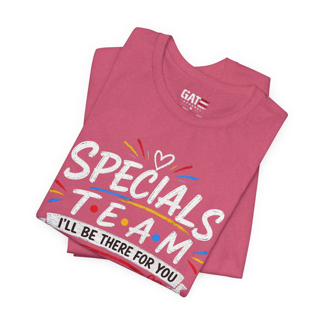 Specials Team Tee, PE teacher shirt,Teacher Squad Shirt, music Teacher Shirt, art teacher shirt, School Staff Apparel, Friends Theme