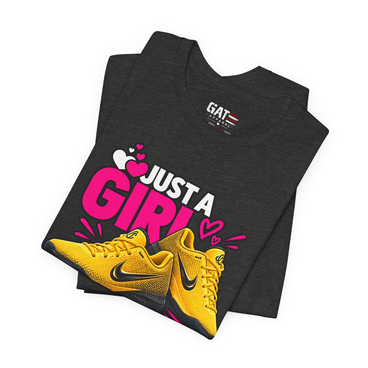 Caitlin Clark Caitlin 1s Just a Girl Sneaker Shirt | Style 3