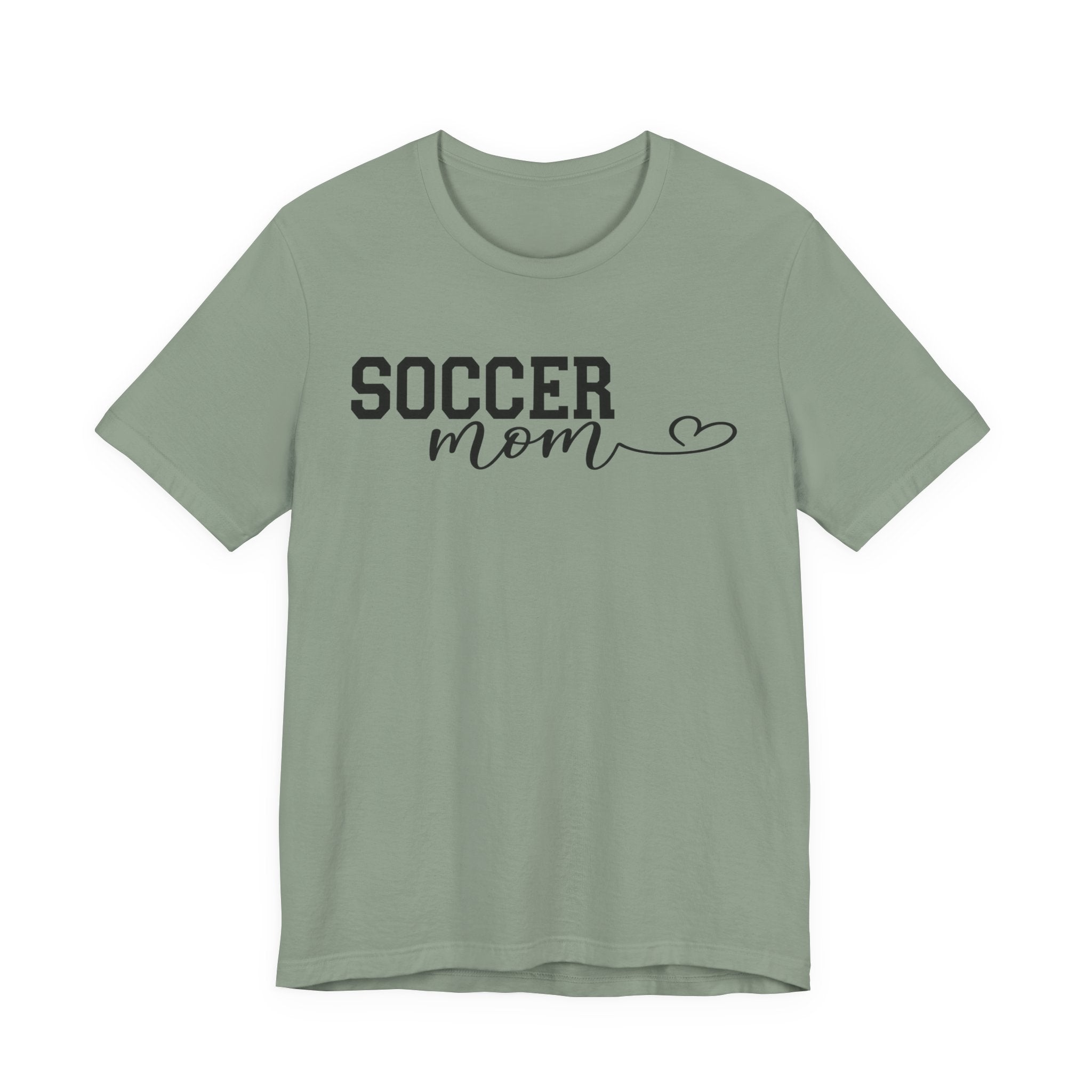 Soccer Mom Tee — Personalized Back Number & Name Soccer Shirt