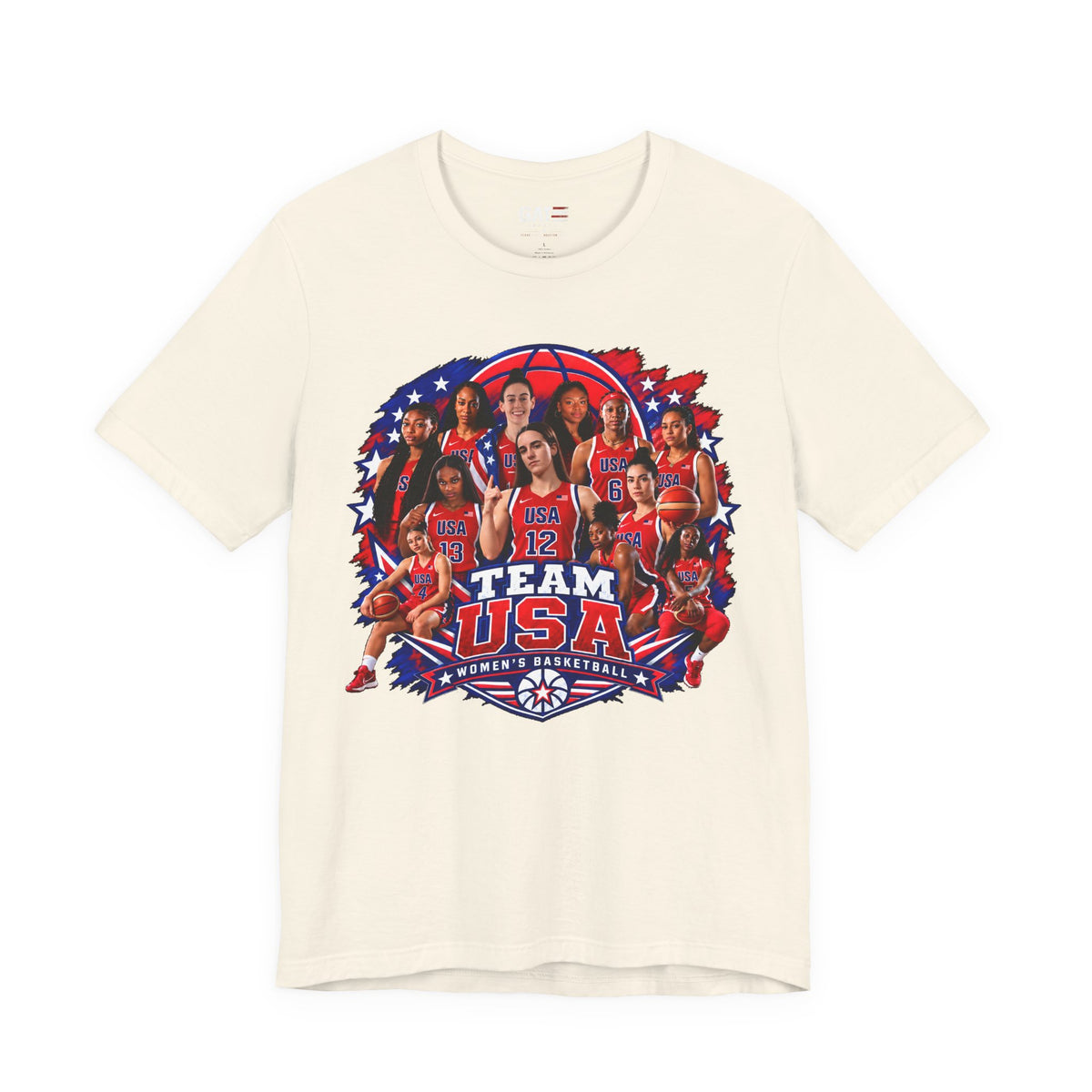Team USA Women's Basketball Shirt | FIBA Tee 2026 Design 1