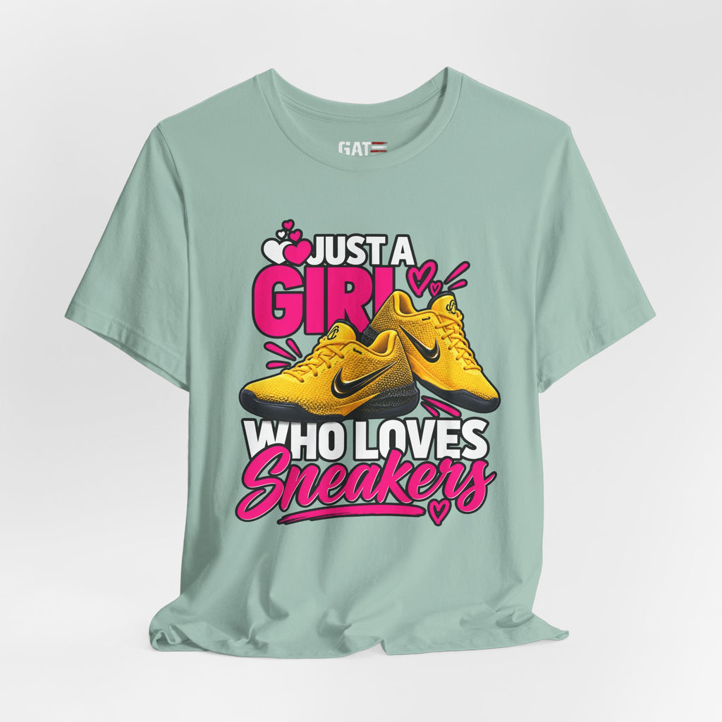 Caitlin Clark Caitlin 1s Just a Girl Sneaker Shirt | Style 3