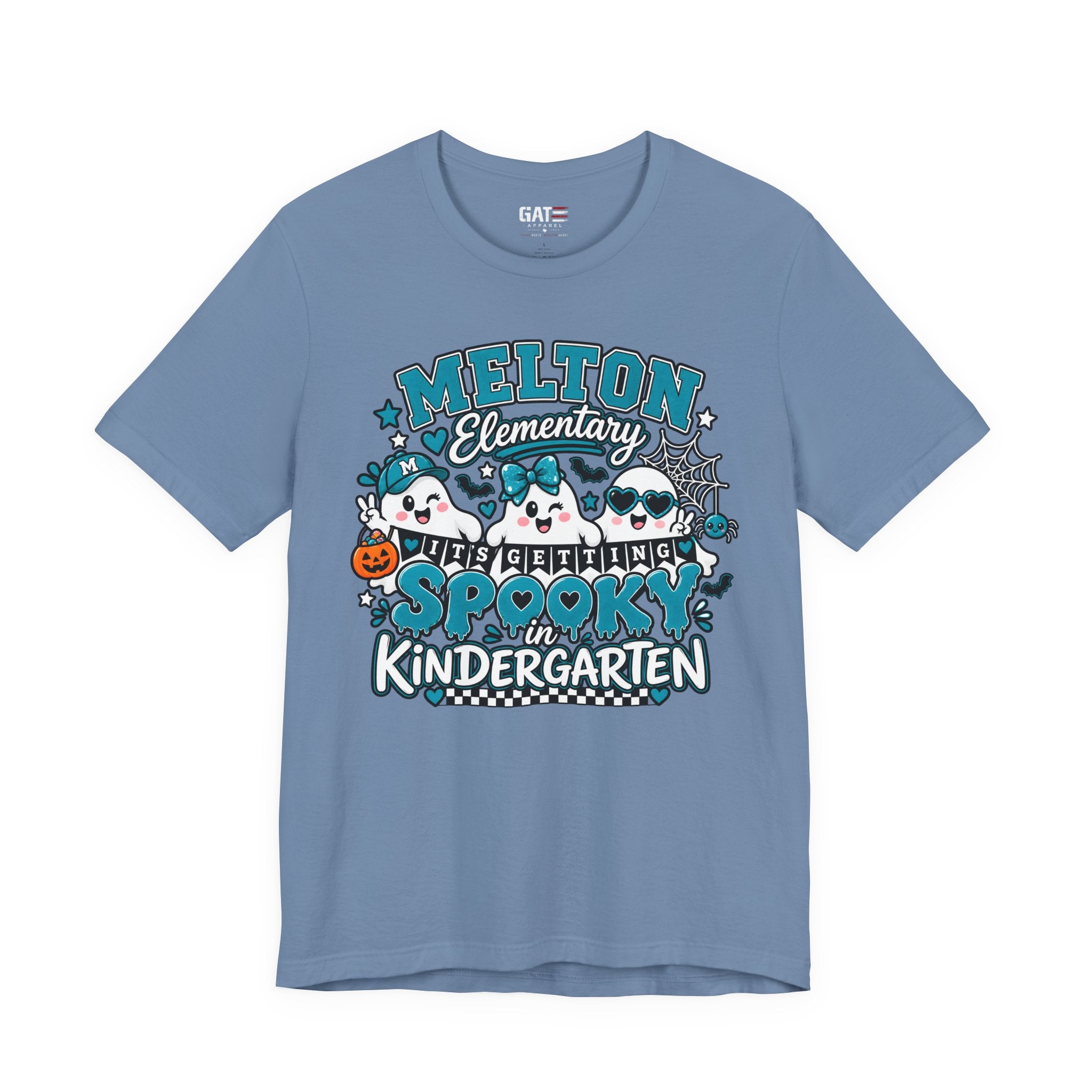 Melton Elementary Spooky Kindergarten Halloween T-Shirt
