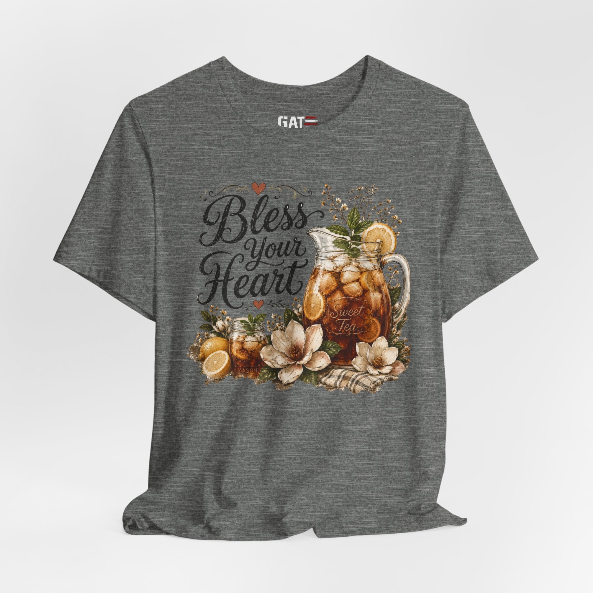 Funny Southern Shirt, Bless Your Heart Tee, Southern Humor Graphic Tee, Magnolia Floral Shirt, Country Girl Gift, Farmhouse Style Tee