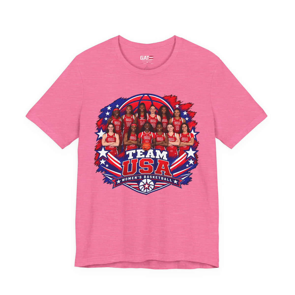 Team USA Women's Basketball Shirt | FIBA Tee 2026 Design 2