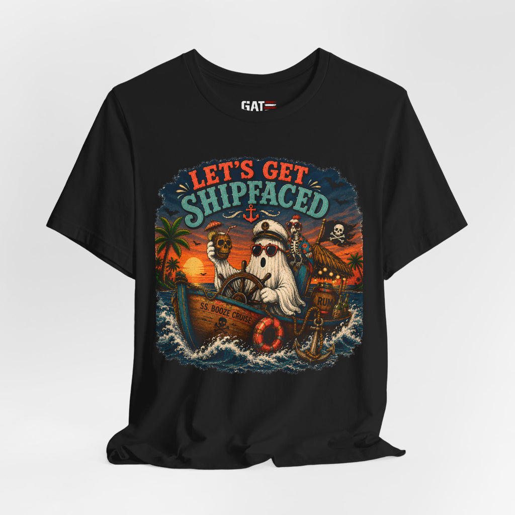 Summerween Shirt, Spooky Beach Shirt, Ghost Beach Tee, Halloween Beach Shirt, Coastal Halloween Tee, Tropical Ghost Shirt