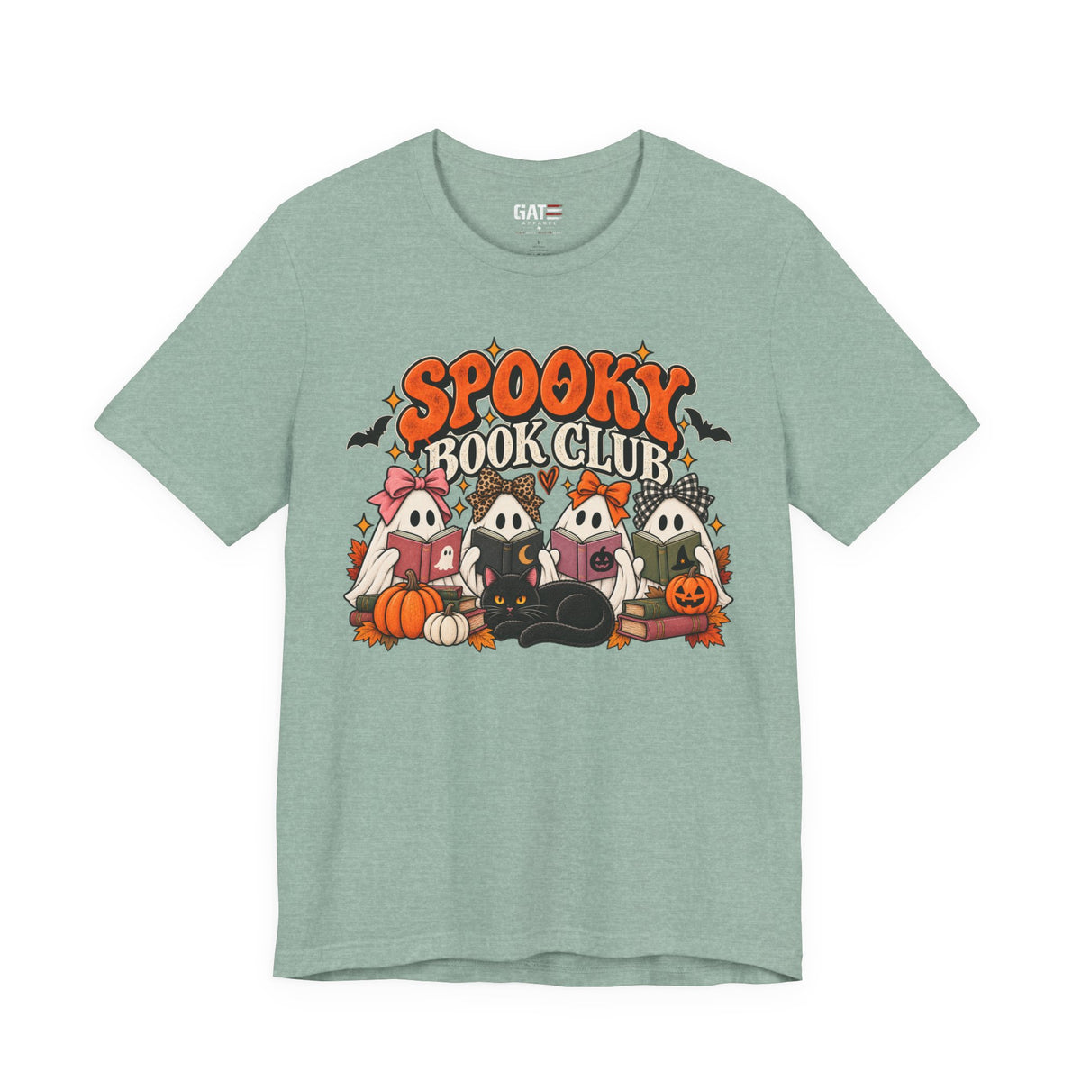 Spooky Book Club Halloween Shirt | Ghost Reading Tee
