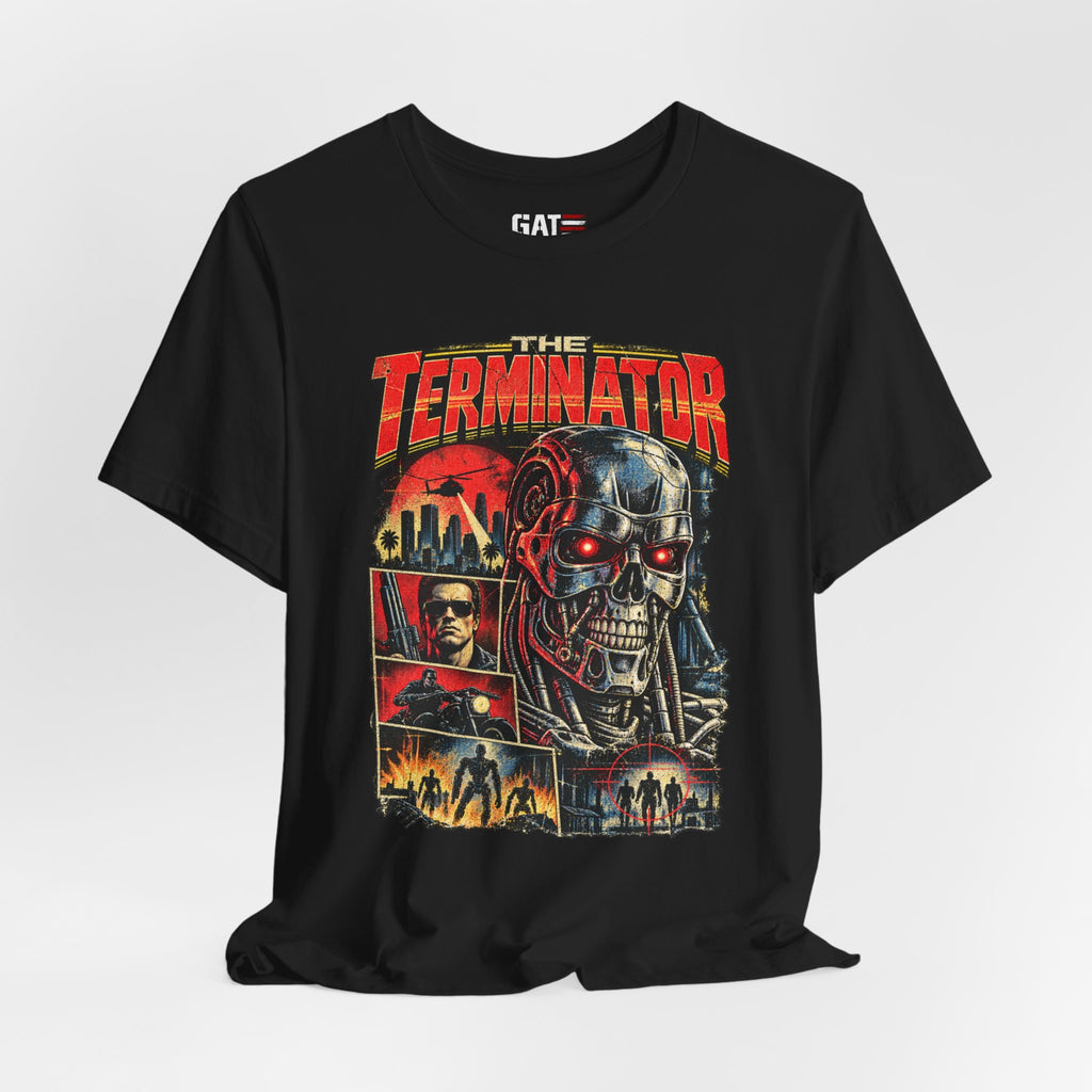 Terminator Shirt | Retro Sci-Fi Robot Movie Graphic Tee