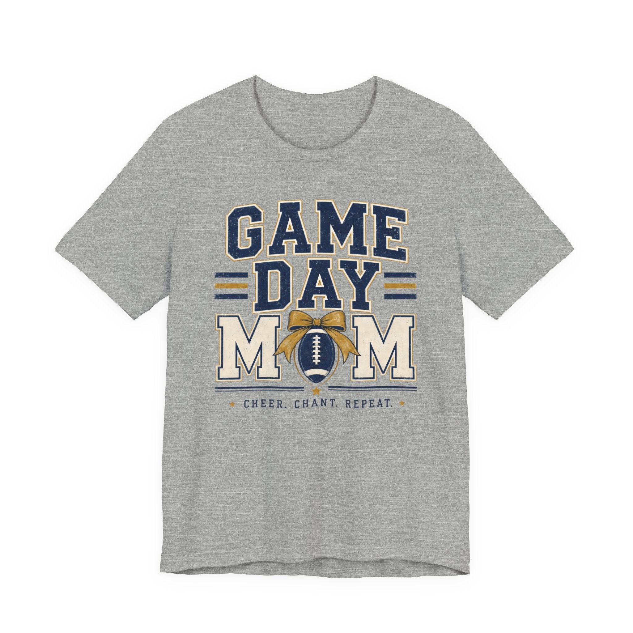 Game Day Mom T-Shirt — Football Cheer & Mom Tee ("Game Day Mom" design)