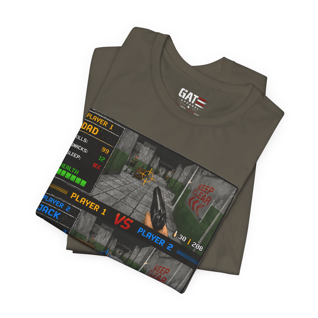 Personalized Gamer Shirt, Custom Gaming T Shirt, Retro Video Game Tee, Gamer Gift with Names, Old School Gaming Shirt, N64, Golden Eye