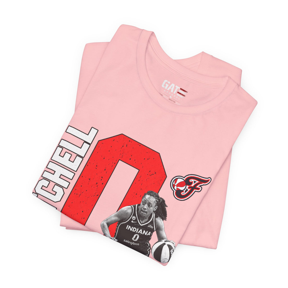 Kelsey Mitchell Shirt | Indiana Fever WNBA Basketball Tee