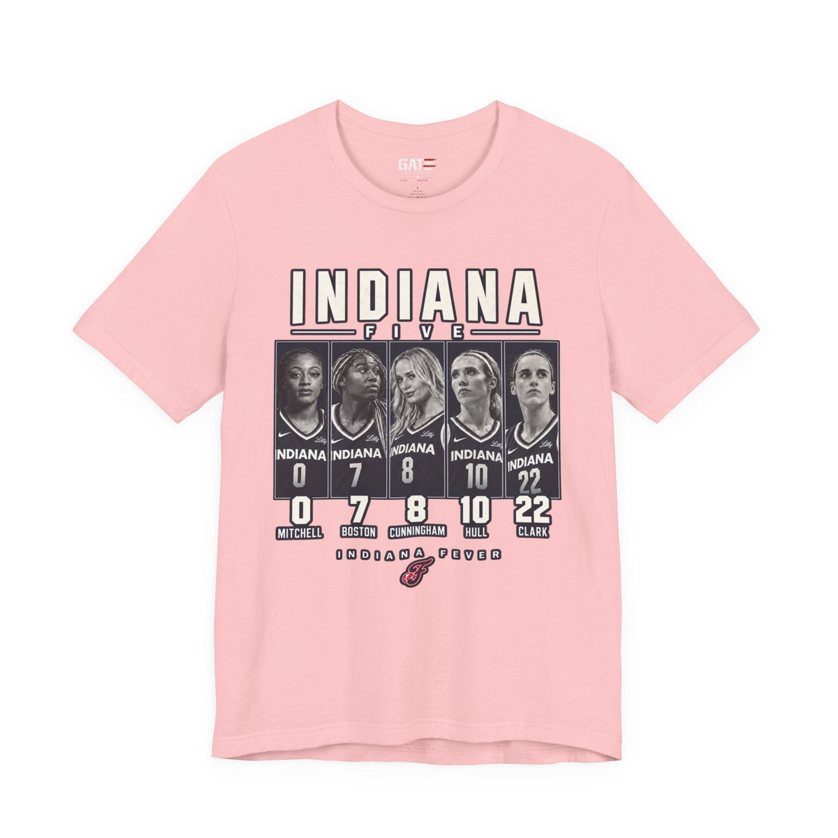 Indiana Fever The Five Shirt | Caitlin Clark WNBA Basketball Tee