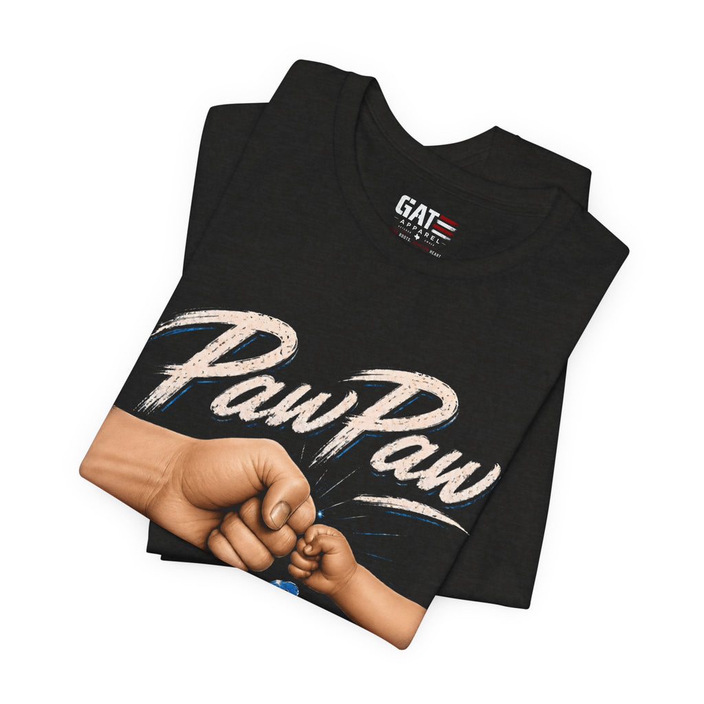 PawPaw Life Style 4 fist bump T-Shirt | Grandfather Papa family tee