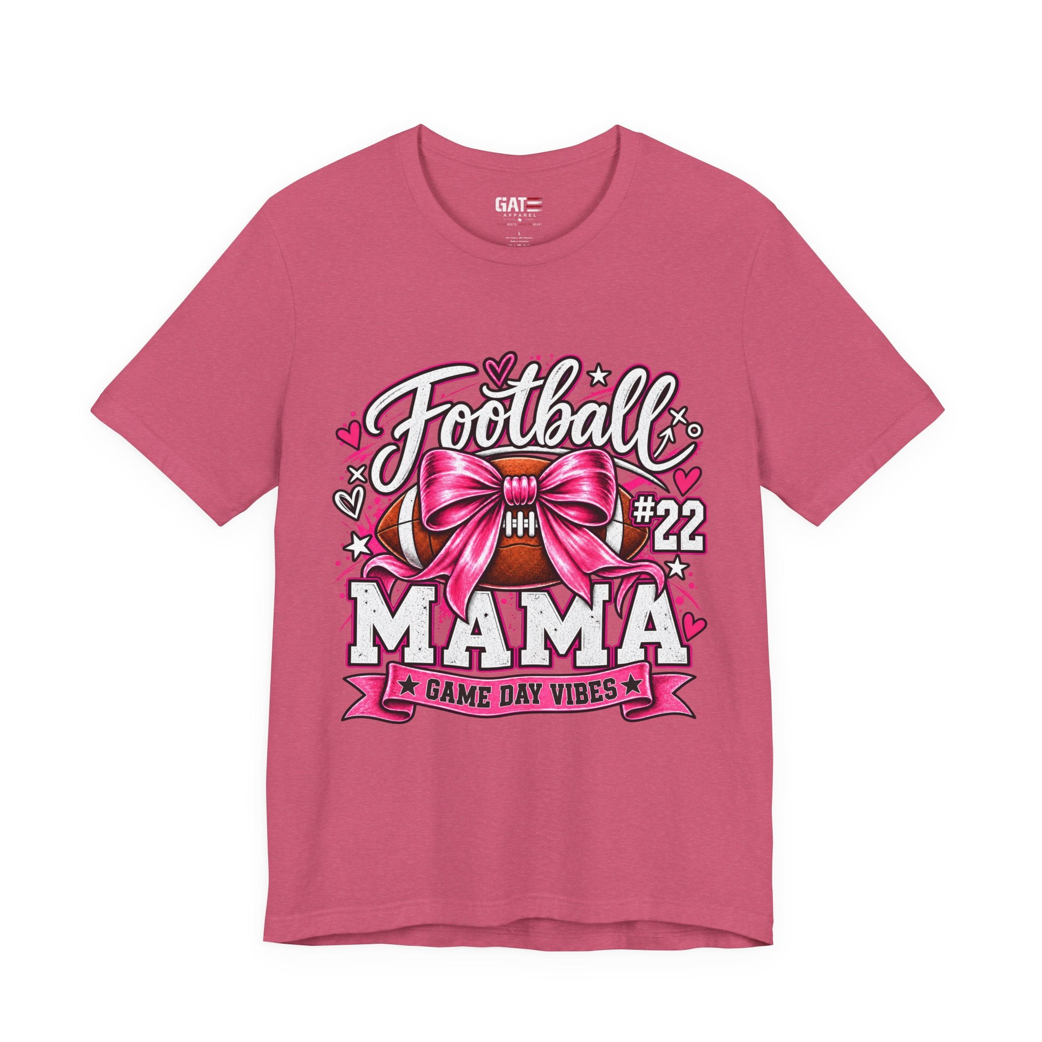 Football Mom Personalized Shirt Custom Player Name Number Player Game Day Tee