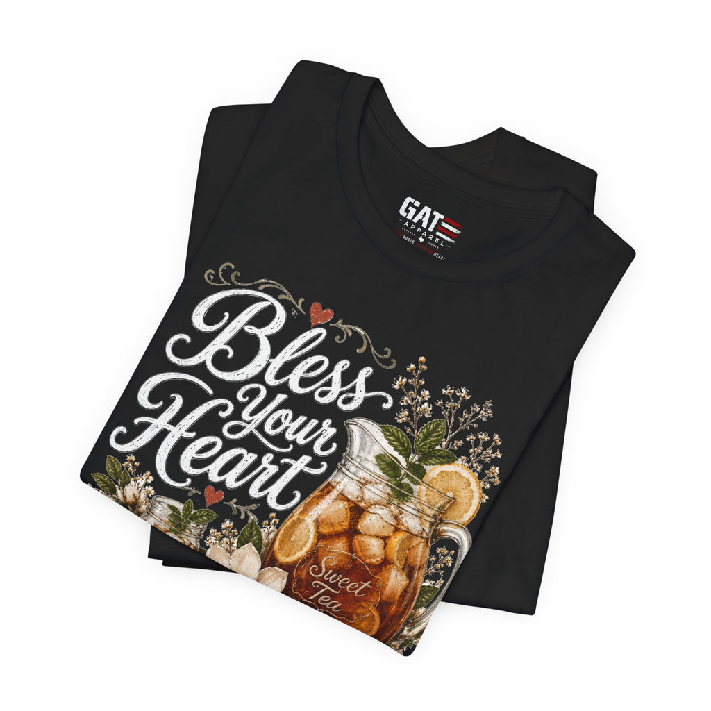 Funny Southern Shirt, Bless Your Heart Tee, Southern Humor Graphic Tee, Magnolia Floral Shirt, Country Girl Gift, Farmhouse Style Tee