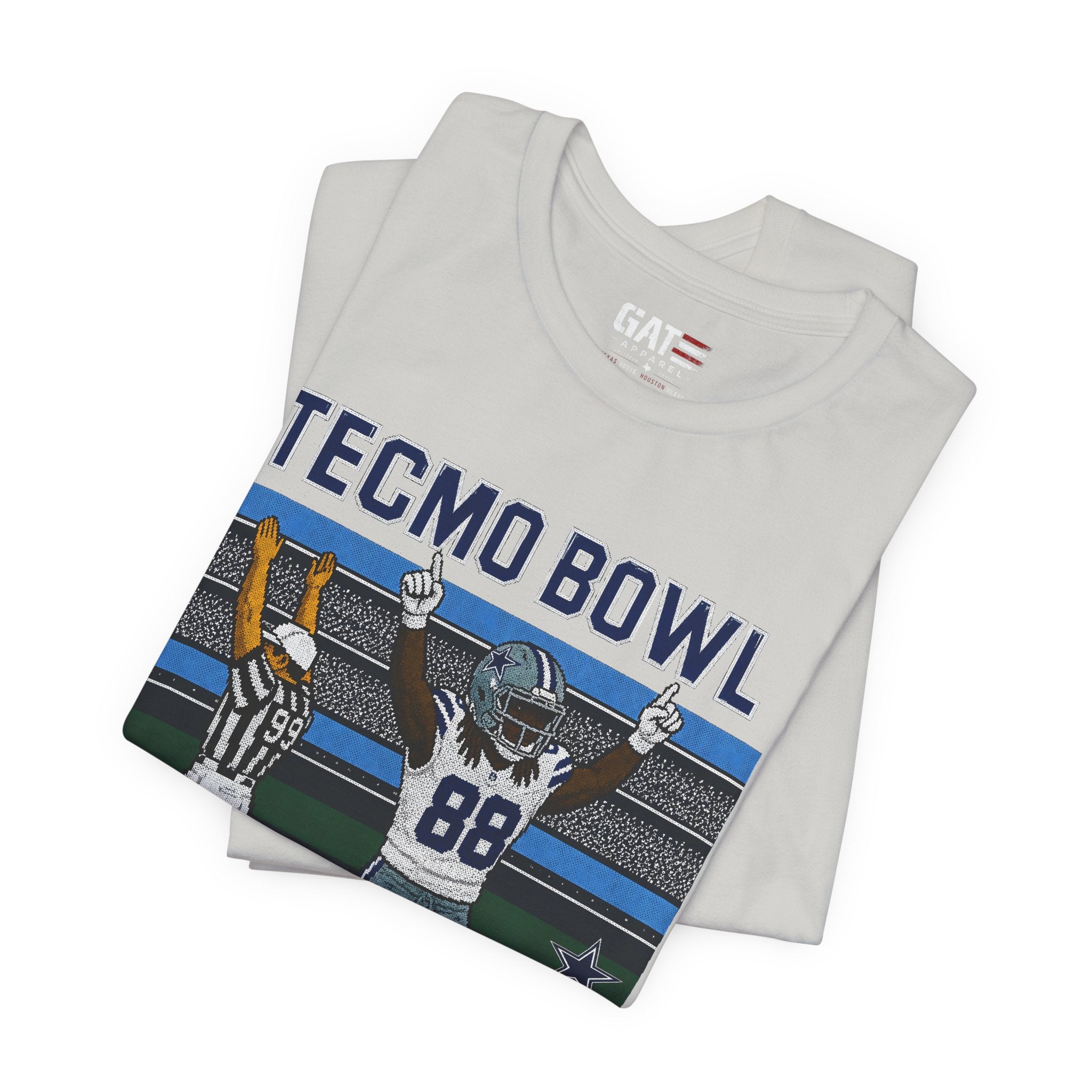 Retro CeeDee Lamb Shirt, Tecmo Bowl Inspired Cowboys Football Tee, Vintage 8 Bit Gamer Shirt, Touchdown Graphic Tee