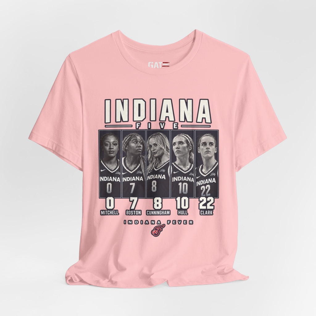 Indiana Fever The Five Shirt | Caitlin Clark WNBA Basketball Tee