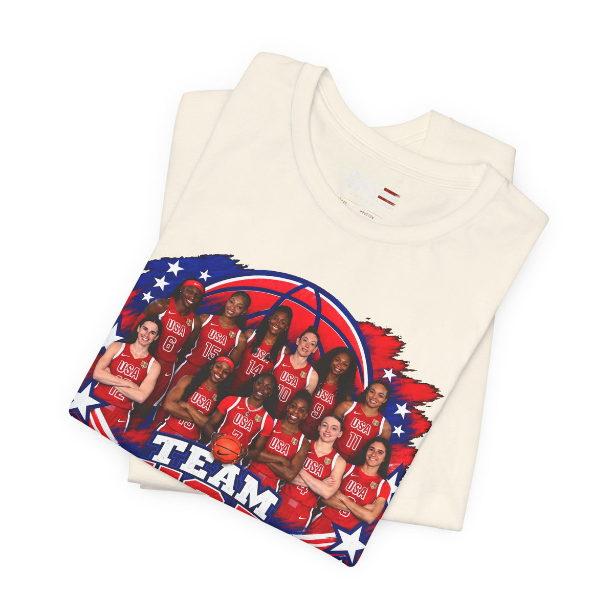 Team USA Women's Basketball Shirt | FIBA Tee 2026 Design 2