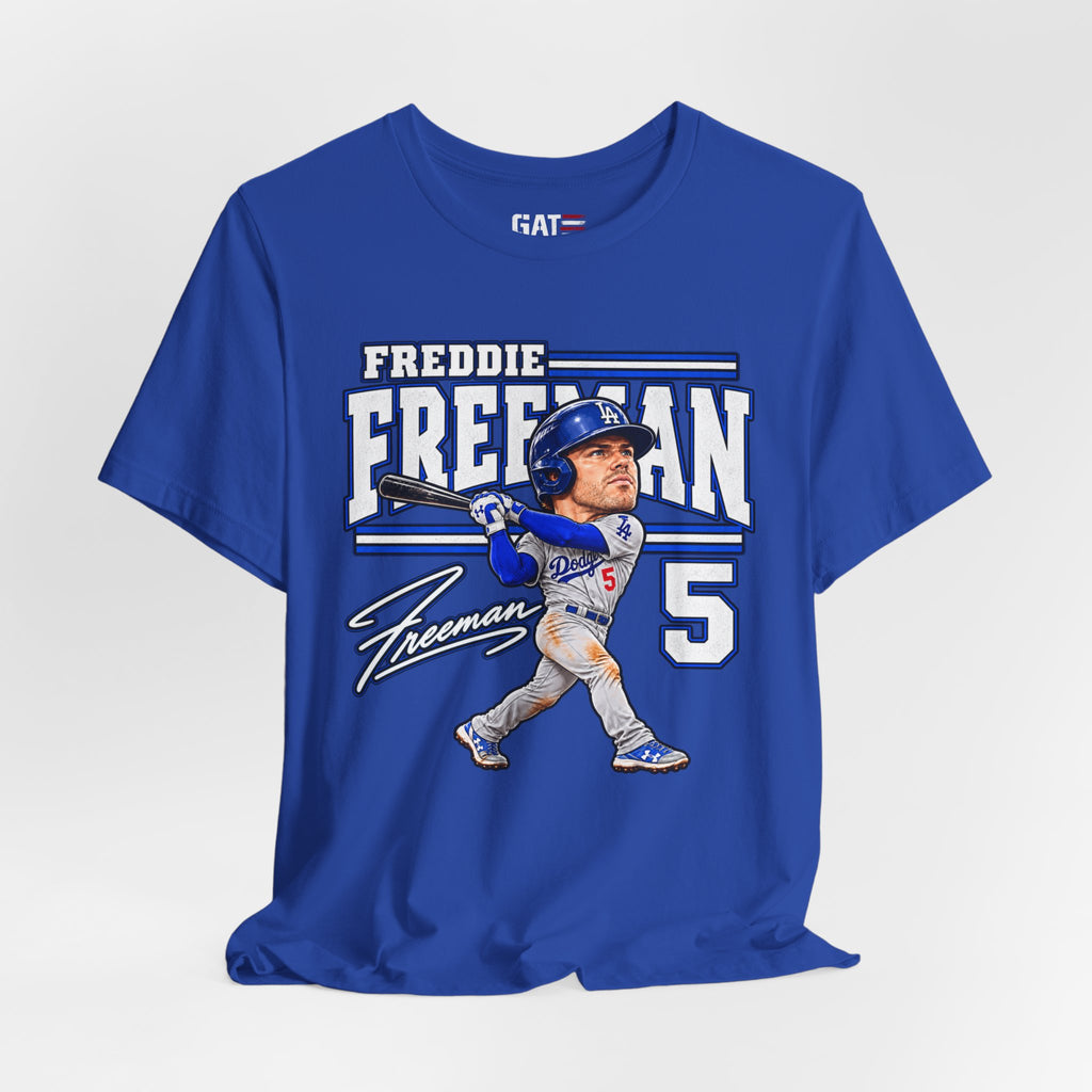 Freddie Freeman Los Angeles Dodgers #5 Baseball Tee